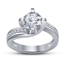 jewelry 3d cad model wedding ring stl format pinshape engagement 3d print model - Mito3D