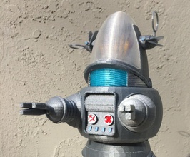 robby robot pinshape 3d-design 3d print model - Mito3D