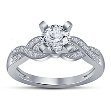 womens speciale anello nozze modelli cad 3d formato stl pinshape gioielli modello Modello fidanzamento 3d print model - Mito3D