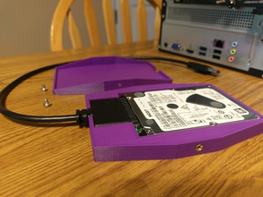 7mm boîtier disque v3 pinshape portable technologie solide dur 3d print model - Mito3D