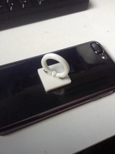 caso telefono anello sicurezza portable stand pinshape disegno 3d 3d print model - Mito3D