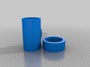 ucuz kahve teneke kutu pinshape kavanozları kavanozu kutuları 3d print model - Mito3D