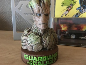 stand groot buste pinshape Conception 3d 3d print model - Mito3D