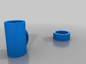 caffè contenitore utilizzabile pinshape disegno 3d 3d print model - Mito3D