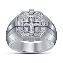 mens especial boda banda modelo cad 3d formato stl pinshape anillo hombre compromiso joyería 3d print model - Mito3D