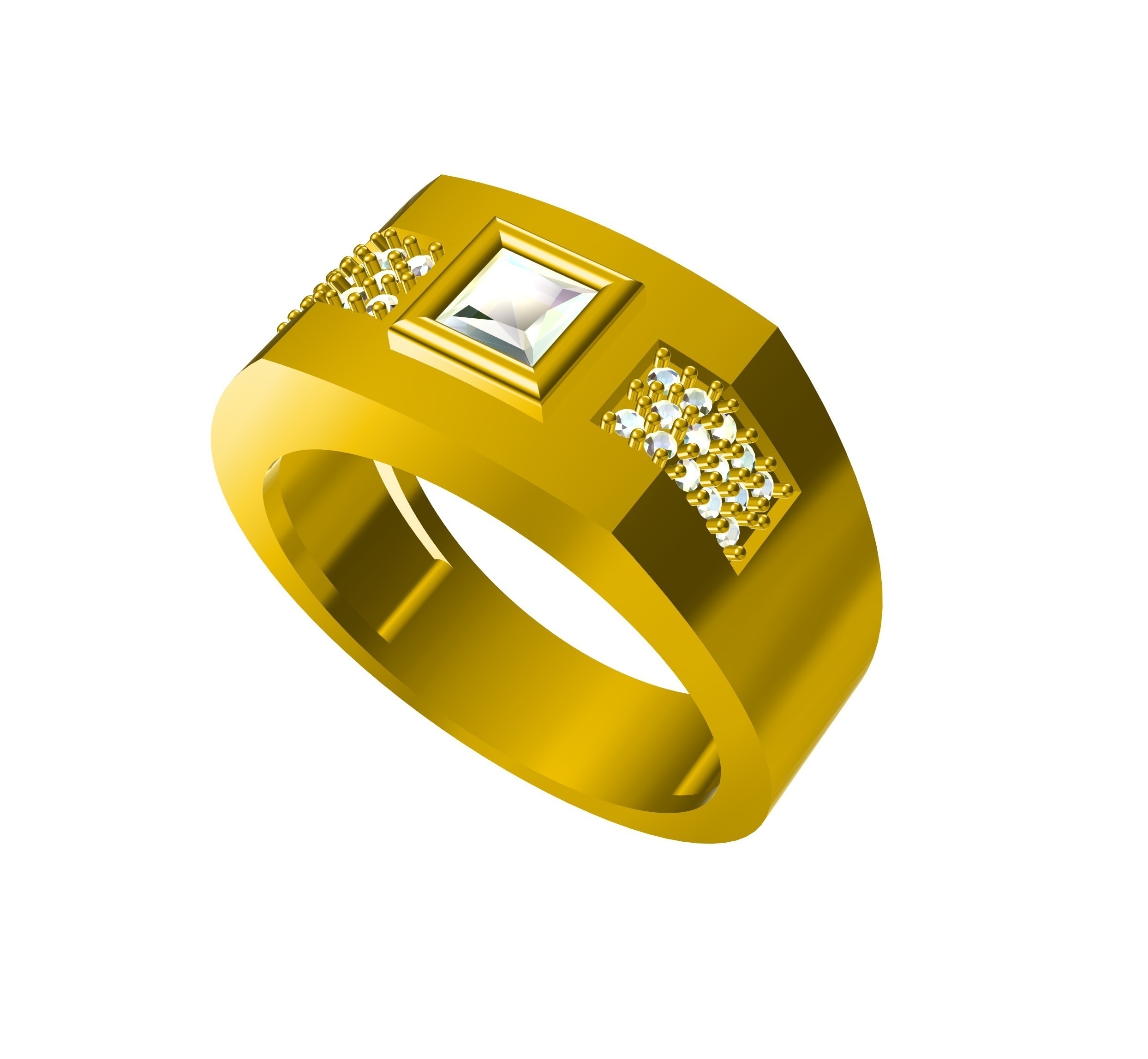 3d bijoux modèle cao mens bande mariage pinshape bague stl wedding ring anneau l'engagement l'anneau cad 3D print model - Mito3D