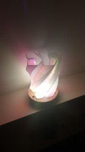 pentgram lamba pinshape ev dekor Yıldırım abajur 3d print model - Mito3D