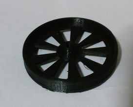 wheel pinshape 3d print model - Mito3D