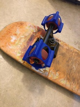 skateboard training wheels pinshape ninjaflex flexible-filament 3d print model - Mito3D