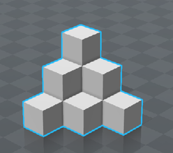 pir mide bert pinshape cubo pyramide 3d print model - Mito3D