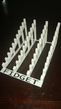 fidget countertop display stands - bundle 5 designs pinshape stand 3d print model - Mito3D