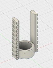sniper barril rieles pinshape Diseño 3d 3d print model - Mito3D