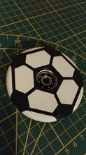 spinner fidget futbol topu ballon ayak pinshape 3d tasarım 3d print model - Mito3D