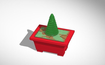 bonsai çam ağacı pinshape 3d tasarım 3d print model - Mito3D