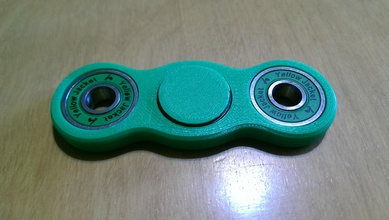 bras fidget spinner pinshape amusant âges fun cap filateurs enfant jouet caps tdah 3d print model - Mito3D