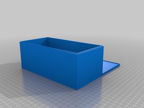 8 cm high box pinshape customized 3d print model - Mito3D