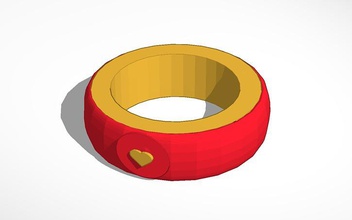 bracciale cuore 1 pinshape gioielli bracciali braccialetto 3d print model - Mito3D