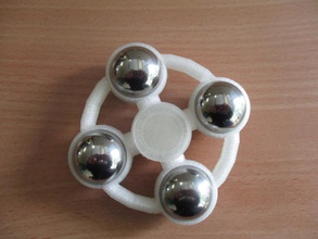 fidget giratório bolas pinshape pesado frio spinner mecânica design contest 3d 3d print model - Mito3D