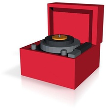 lecteur disques pinshape tinkercad enregistrement joueurs record musique modèles modèle 3d print model - Mito3D