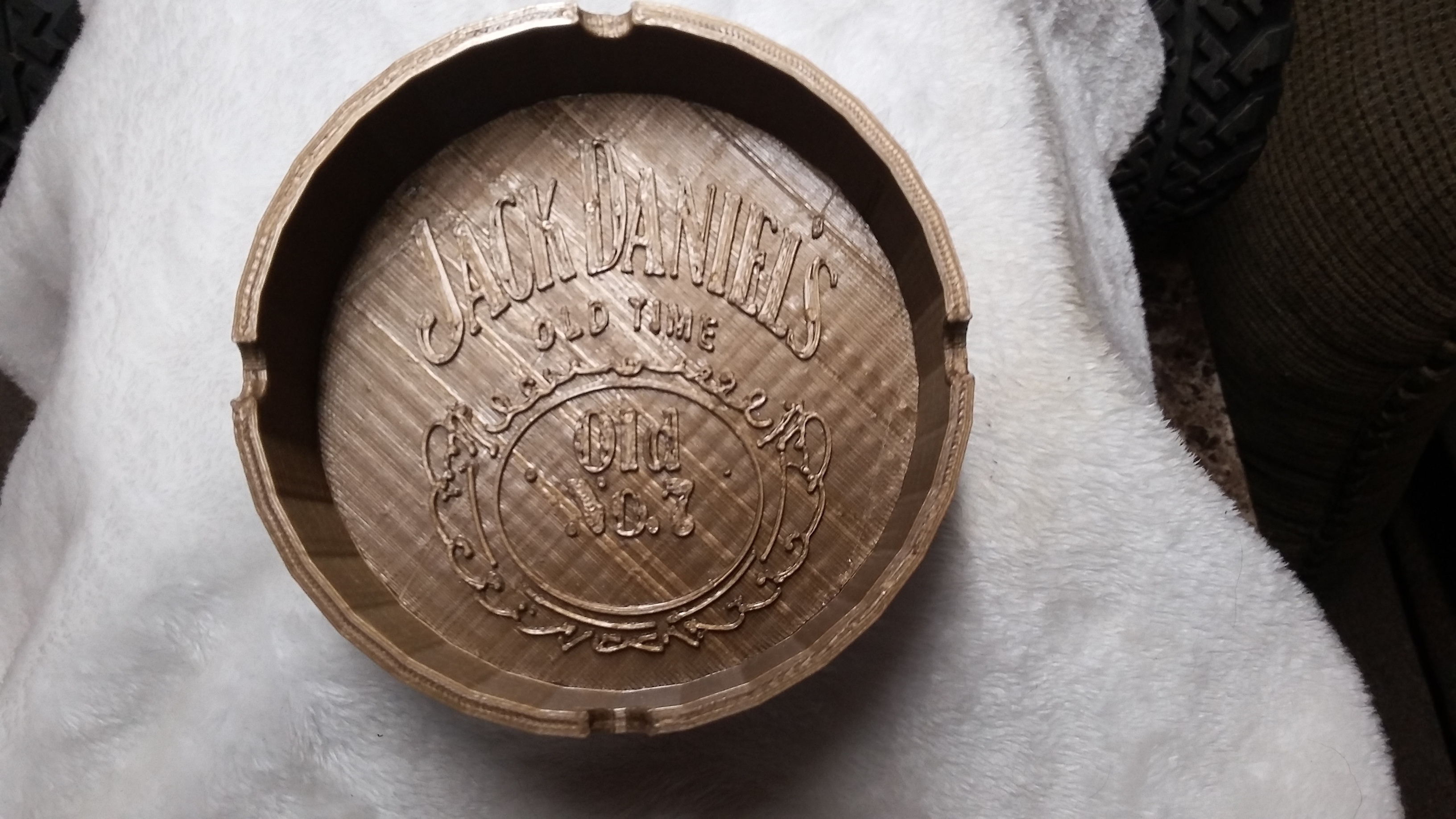 jack daniel ashtray pinshape housewares 3D print model - Mito3D