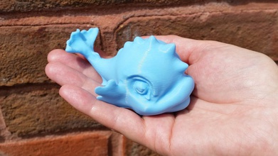 bebê tamisa dolphin brinquedo pinshape doplhin peixe brinquedos crianças 3d print model - Mito3D