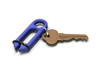 key organizer pinshape organization keychain key-organizer keyper 3d print model - Mito3D