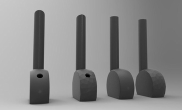 schneiden Kugel bong vase design pinshape Tabak medical Gerät medizinische Haushaltswaren Rauchen Wasser Rohr Wasserpfeife bereit 420threed Unkraut 3d print model - Mito3D