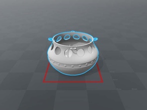 vaso fiori pinshape pot in casa 3d print model - Mito3D