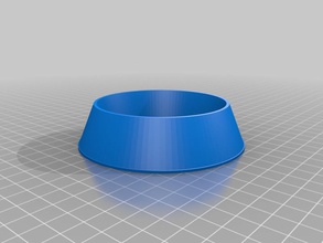Hundenapf leer pinshape kundengebundene 3d print model - Mito3D