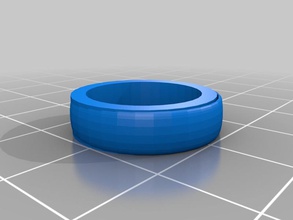 dimensioni 20x20 mm anello pinshape disegno 3d 3d print model - Mito3D