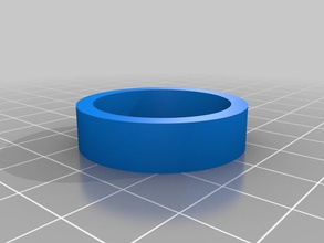 size 11 ring pinshape customized 3d print model - Mito3D