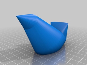 druckbare Vogel pinshape kundengebundene 3d print model - Mito3D
