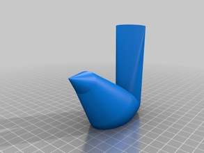 printable bird 2 pinshape personalizado 3d print model - Mito3D