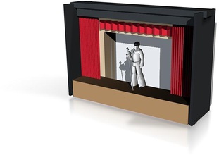 elvis teatro pinshape modello modelli presley 3d print model - Mito3D