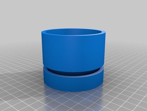 Blumentopf Untersetzer pinshape kundengebundene 3d print model - Mito3D
