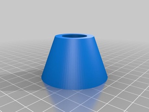 supporto candela led anelli pinshape misura 3d print model - Mito3D