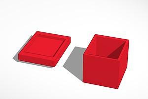 3d box pinshape design 3d print model - Mito3D