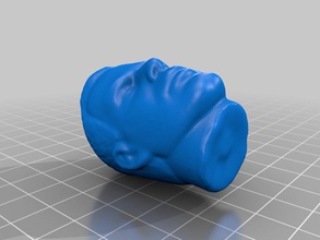man' head pinshape model einscan 3d scan 3d print model - Mito3D