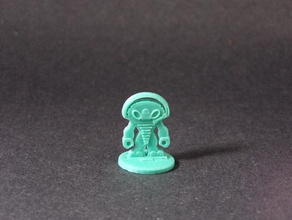 orthion researcher voidscape preview pinshape 28mm alien astronaut continuum fantasy flatmini game gaming miniature model rpg scifi space tabletop 3d print model - Mito3D