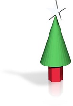 Weihnachten Baum 1 pinshape 3d design 3d print model - Mito3D
