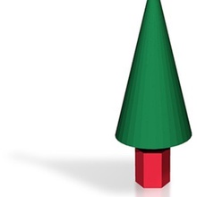 xmas ağacı yıldız pinshape Noel ağaçları trres ağaç chrismas 3d print model - Mito3D