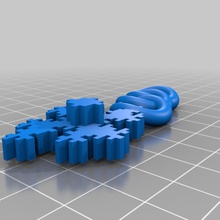 fractal pendant pinshape 3d-design 3d print model - Mito3D