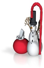 snowman xmas ornament pinshape 3d design 3d print model - Mito3D