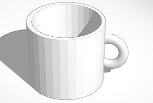 measure coffee pinshape mugs sized cups cup 3d print model - Mito3D