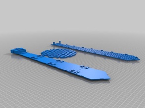 customized necktie pinshape 3d print model - Mito3D