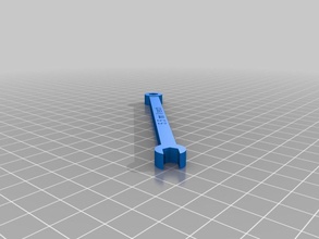 personalizzato chiave dado tenuta tappo pinshape misura 3d print model - Mito3D