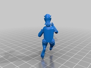 personnalisé posable skinable figurine 1 pinshape 3d print model - Mito3D