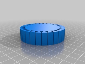 personnalisé élastique bracelet pinshape 3d print model - Mito3D