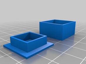 customized box pinshape 3d print model - Mito3D