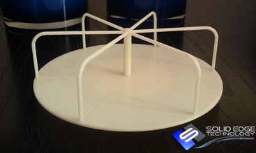 merry go round pinshape Spielplatz 3d print model - Mito3D